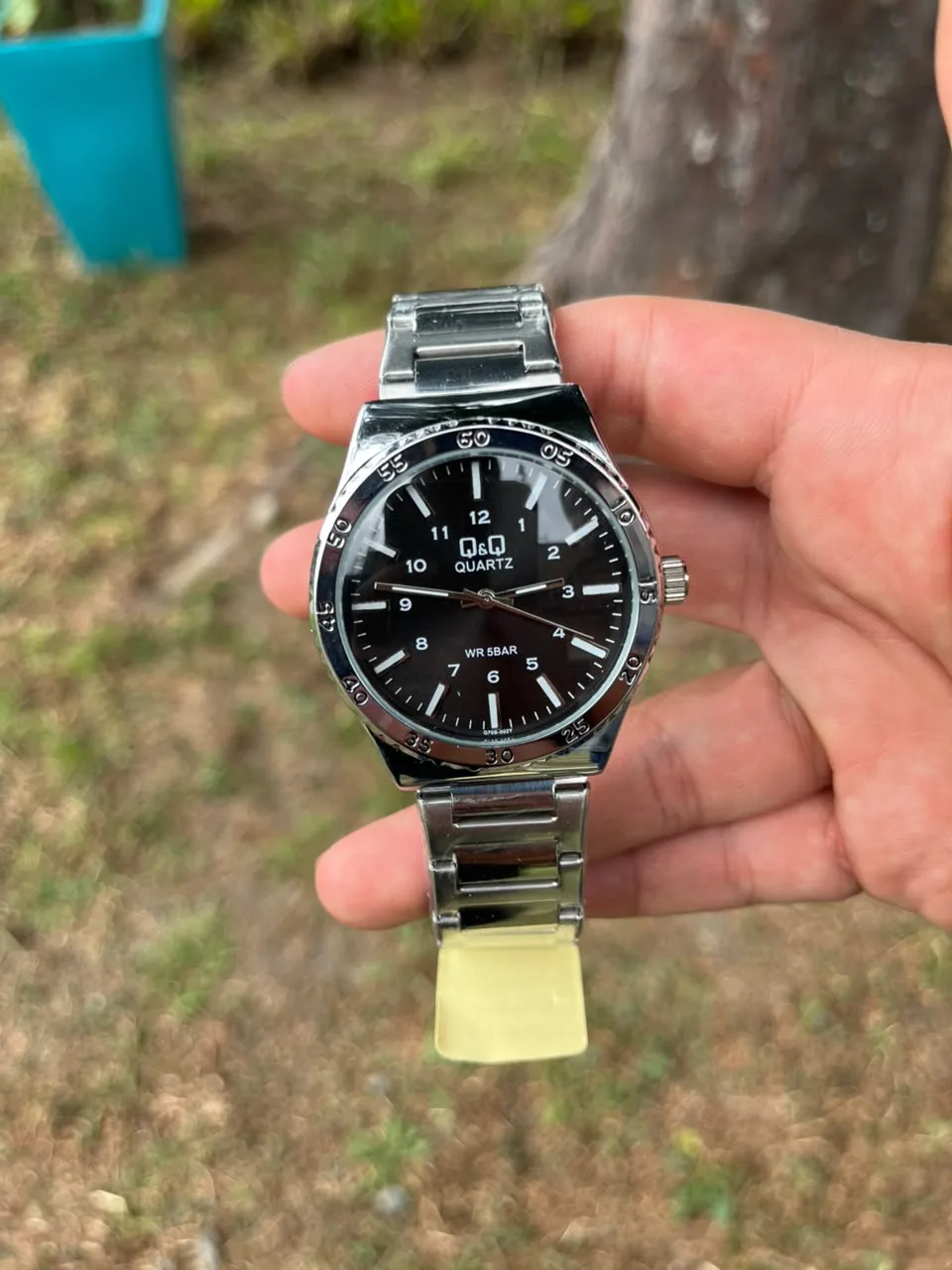 QYQ QZ82J — Plateado / Negro